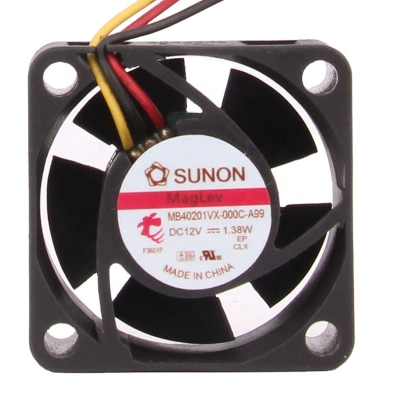 Original SUNON 24V 48V DC12V 1.38W EC AC 40X40X20MM 4020 4CM Quiet Frequency Converter MB40201VX-000C-A99 Cooling Fan